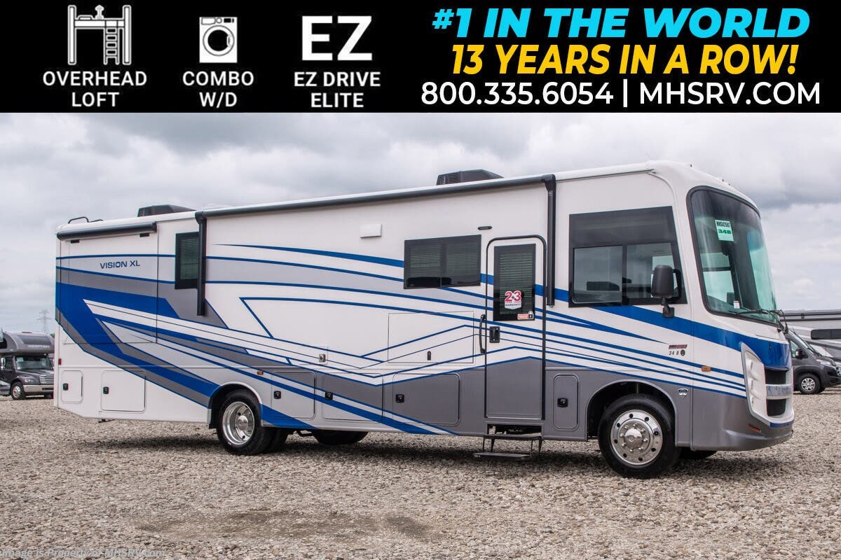 2026 Entegra Coach Vision XL 34B RV W/ King Bed, OH Loft, Farmhouse, W/D &amp; More