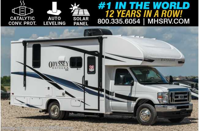 2025 Entegra Coach Odyssey SE 22CF W/ Catalytic Converter Protection, Solar, Auto Leveling, Customer Value Pkg. &amp; Much More