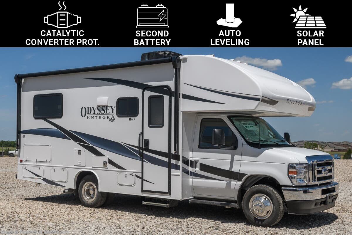 2025 Entegra Coach Odyssey SE 22AF W/ Catalytic Converter Protection, Solar, Auto Leveling, Customer Value Pkg. &amp; Much More