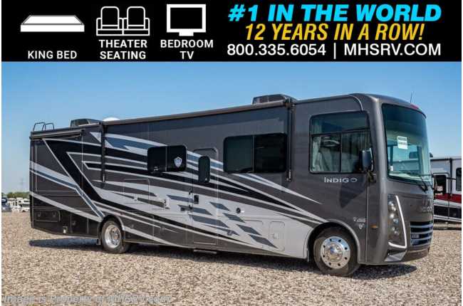 2025 Thor Motor Coach Indigo DD35 W/ King, Bedroom TV, Ext. TV, Theater Seating, Solar, Dual Pane Windows &amp; More