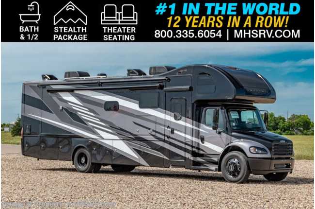 2025 Thor Motor Coach Inception 38DA Super C Bath &amp; 1/2 W/ Stealth Pkg, Theater Seating, Solar, King Bed &amp; More