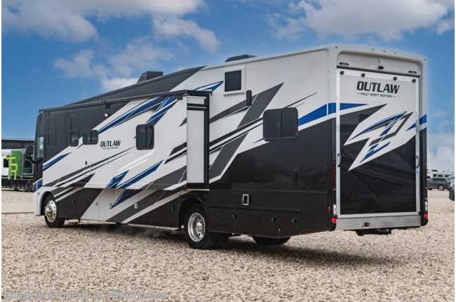 2025 Thor Motor Coach Outlaw Wild West Edition 38M Toy Hauler RV W ...