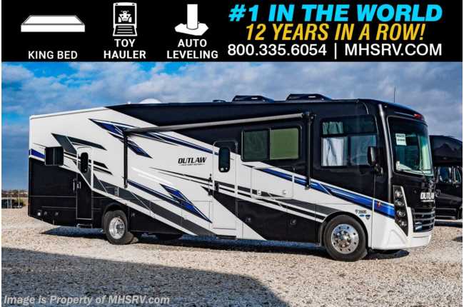 2025 Thor Motor Coach Outlaw Wild West Edition 38K Toy Hauler RV W/  King Bed, Auto Leveling, Tankless Water Heater &amp; More