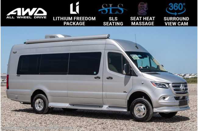 2025 Midwest Patriot MD4 AWD Sprinter W/ Lithium Freedom Pkg., 4 Camera System, Apple TV, Wireless Internet Router &amp; More