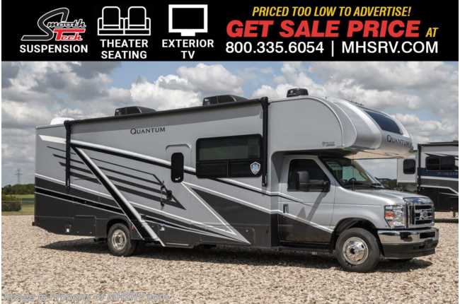 2025 Thor Motor Coach Quantum KW29 W/ SmoothTECH Suspension, King Bed, Theater Seats, Ext. TV &amp; More
