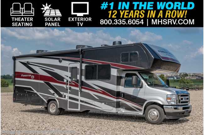 2025 Forest River Forester Classic 2441DS W/ Theater Seats, Solar, Ext. TV, Swivel Seats, Auto Leveling &amp; Much More