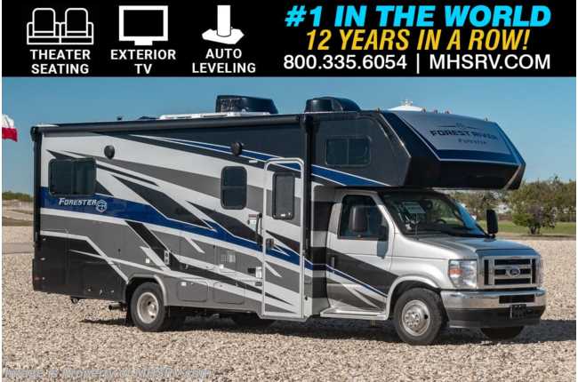2025 Forest River Forester Classic 2501TS W/ Theater Seats, Triple Slide, Ext. TV, Auto Leveling, Solar &amp; Much More