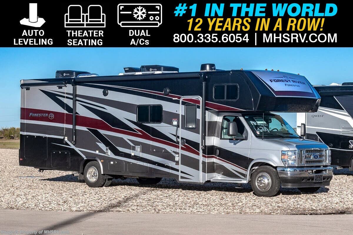 2025 Forest River Forester Classic 3011DSF W/ Solar, Ext. TV, Theater Seats, Auto Leveling, Dual A/C, Swivel Seats &amp; Much More