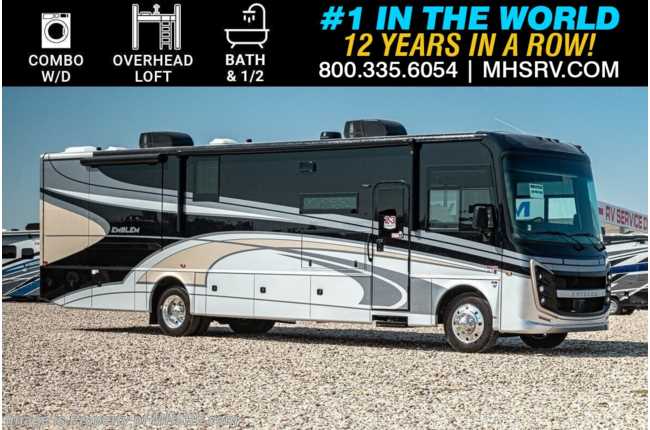 2025 Entegra Coach Emblem 36U Bath &amp; 1/2 RV W/ Washer/Dryer, Fireplace, OH Loft, King Bed &amp; Much More