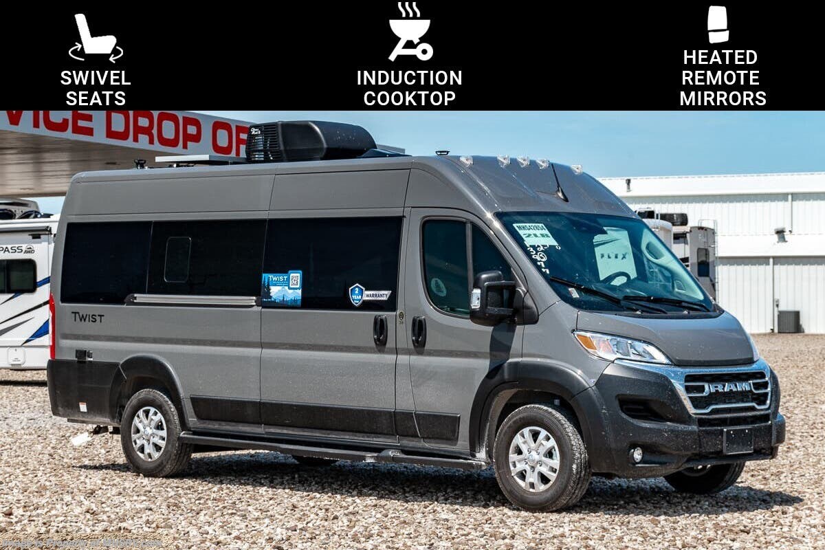 2025 Thor Motor Coach Twist 2LB W/ Swivel Pass &amp; Driver Seats, Induction Cooktop &amp; More