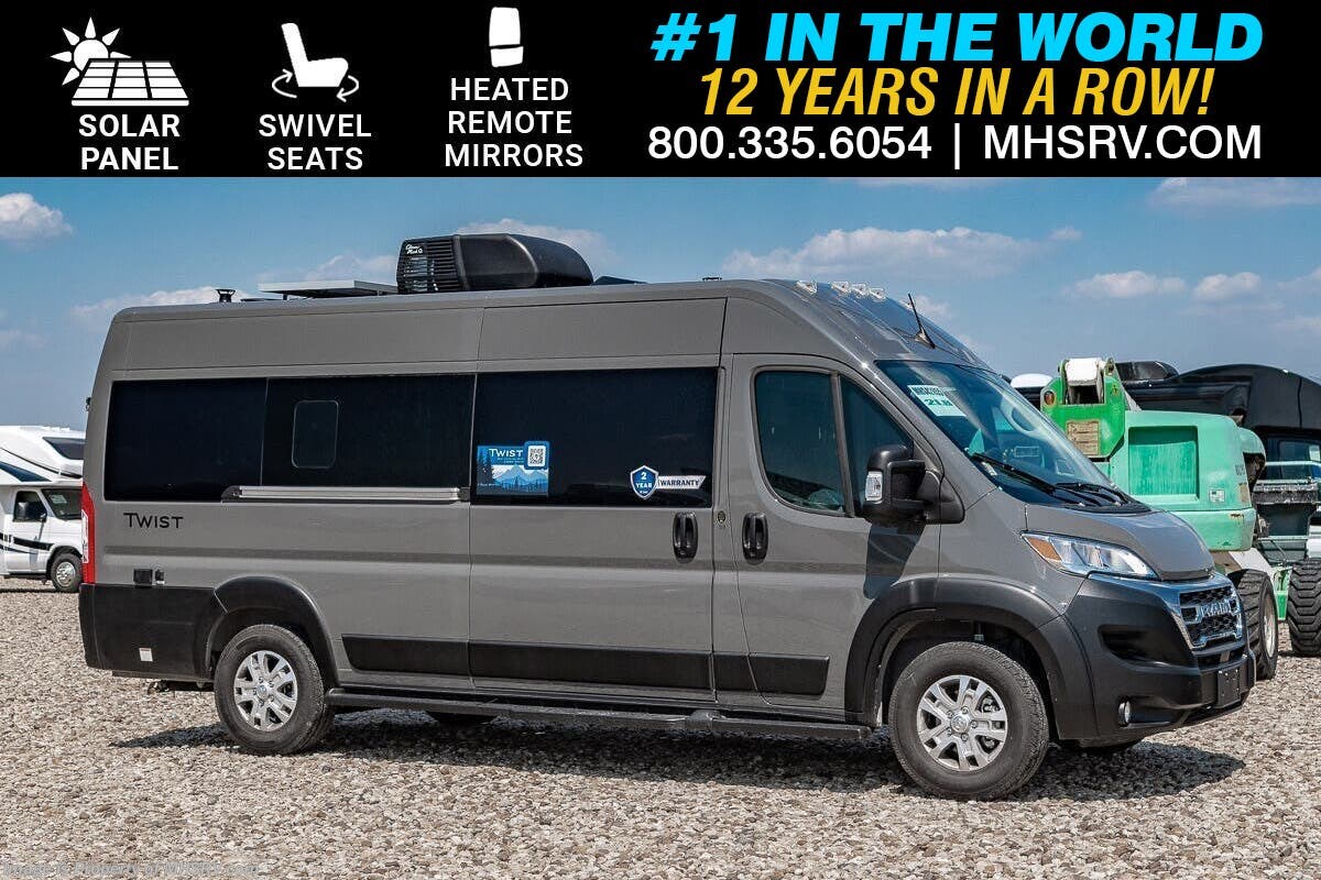 2025 Thor Motor Coach Twist 2LB W/ Swivel Pass &amp; Driver Seats, Solar &amp; More
