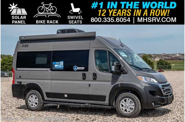 2025 Thor Motor Coach Rize 18G W/ Bike Rack, Solar, Swivel Seats, Dual House Batteries &amp; More!
