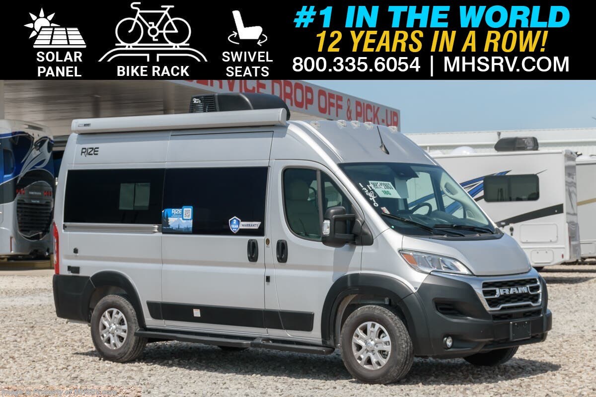 2025 Thor Motor Coach Rize 18G W/ Bike Rack, Solar, Swivel Seats, Dual ...
