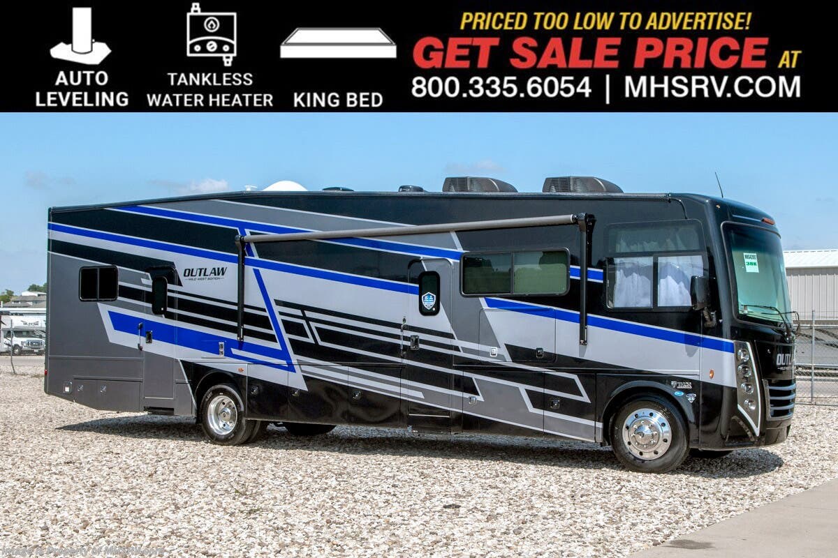 2026 Thor Motor Coach Outlaw Wild West Edition 38K Toy Hauler RV W/  King Bed, Auto Leveling, Tankless Water Heater, FBP &amp; More