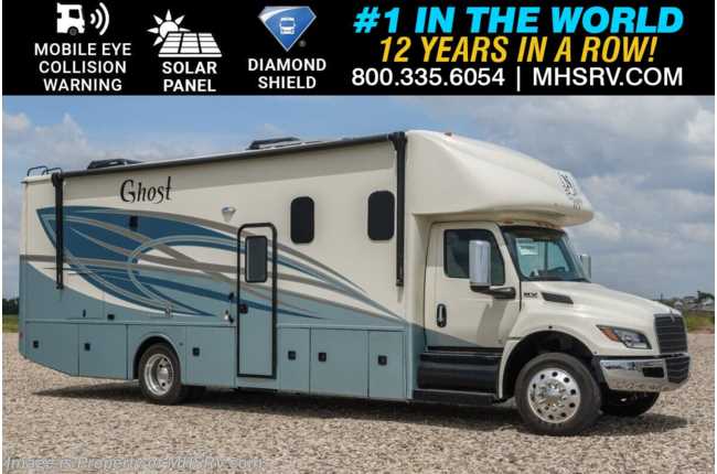 2025 Nexus Ghost 33DS Luxury Super C W/ Mobile Eye, W/D, Diamond Shield, Outside Entertainment, Solar &amp; More