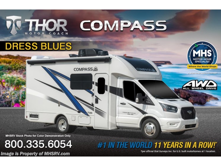 New 2025 Thor Motor Coach Compass 24JG available in Alvarado, Texas
