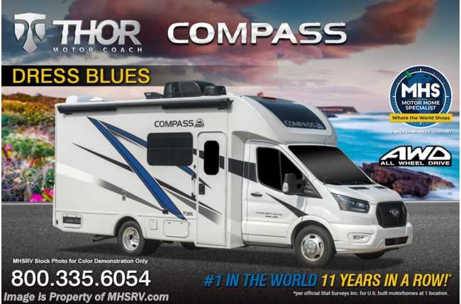 2025 Thor Motor Coach Compass 24JG All-Wheel Drive (AWD) Luxury B+ ...