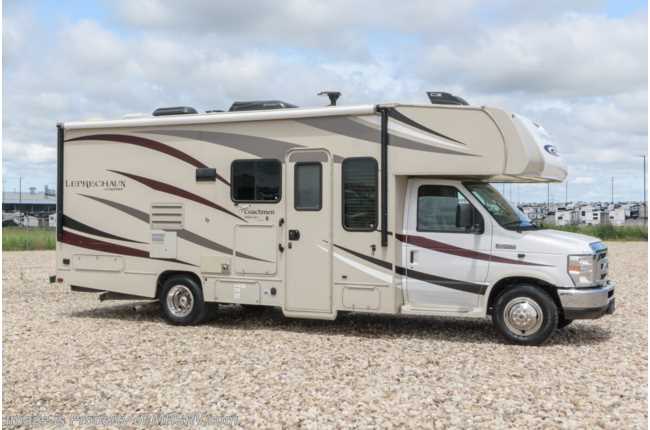 2017 Coachmen Leprechaun 240FS RV W/ Bedroom TV, 3 Camera System, Onan Gen., Fireplace, Cab Over Bunk &amp; More