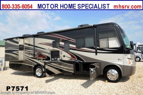 /TX 9/23/2013 &lt;a href=&quot;http://www.mhsrv.com/thor-motor-coach/&quot;&gt;&lt;img src=&quot;http://www.mhsrv.com/images/sold-thor.jpg&quot; width=&quot;383&quot; height=&quot;141&quot; border=&quot;0&quot; /&gt;&lt;/a&gt; 2012 Thor Motor Coach Challenger: Model 32VS. This RV measures approximately 33ft. 8n. in length and features the Chili Pepper full body paint, Vintage Maple wood package, Ivory Coast Interior Decor package, exterior entertainment center, electric privacy shade &amp; sun visor, 6-way power driver&#39;s seat and a 3-camera coach monitoring system. The all new Thor Challenger also features a 22-Series Ford chassis with a Triton V-10 Ford and 22inch high polished aluminum wheels. You will also find a power patio awning, automatic leveling jacks, (2) LCD TVs, DVD player,Solid Surface kitchen counter, microwave/convection oven, 5500 Onan generator and much more. For additional photos and information on this unit please visit www.mhsrv .com or call 800-335-6054. 