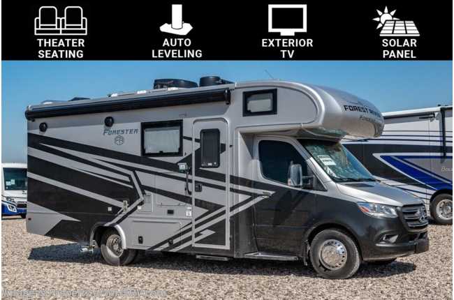 2025 Forest River Forester MBS 2401B Sprinter Diesel W/ Pwr. Theater Seats, Auto Leveling Jacks, Premium Chassis, Ext. TV, Solar &amp; More