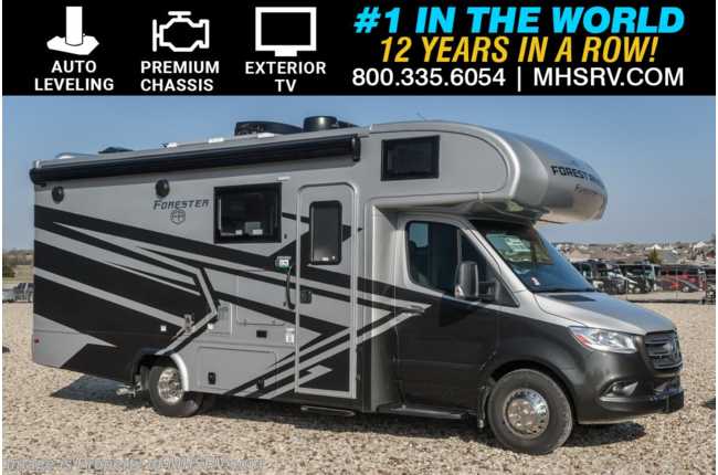 2025 Forest River Forester MBS 2401BDS Sprinter Diesel W/ Auto Leveling Jacks, Premium Chassis, Ext. TV, Solar, Premium Package &amp; More