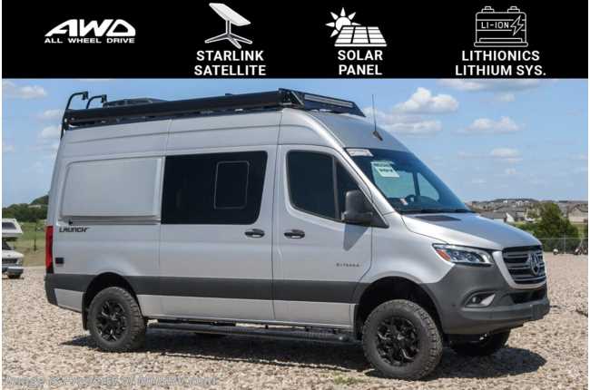 2025 Entegra Coach Launch 19Y AWD Sprinter W/ Lithionics Sys., Solar, Starlink &amp; Much More