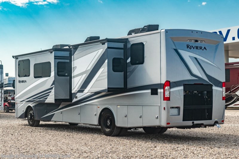 2025 Thor Motor Coach Riviera 38RB 340HP Diesel Pusher Bath & 1/2 RV W ...