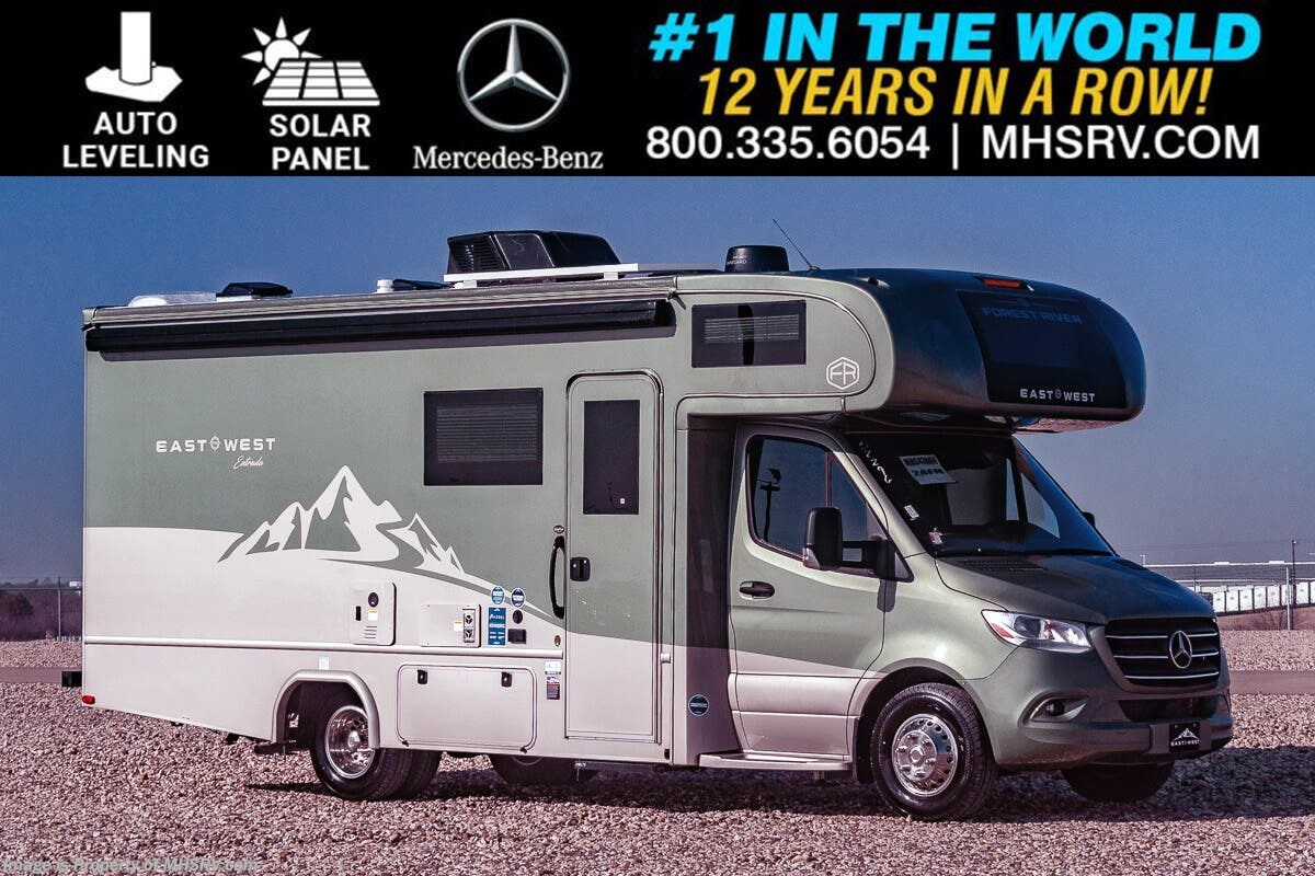 2025 East to West Entrada M-Class 24FM Sprinter Diesel W/ Auto Leveling ...