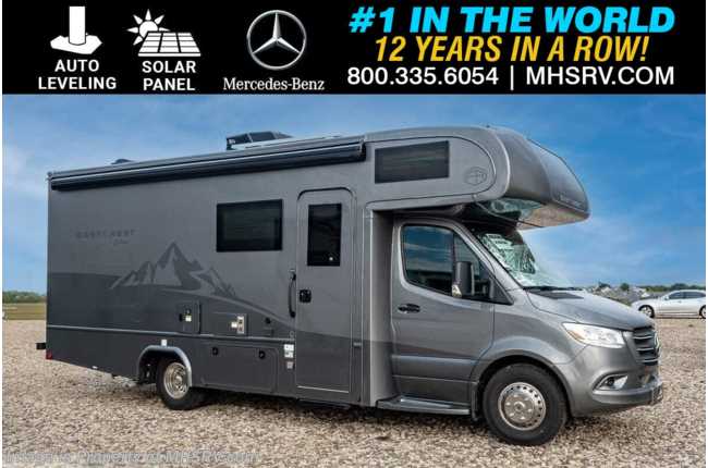 2025 East to West Entrada M-Class 24FM Sprinter Diesel W/ Auto Leveling, Solar, OH Loft, Mercedes Navigation System &amp; More