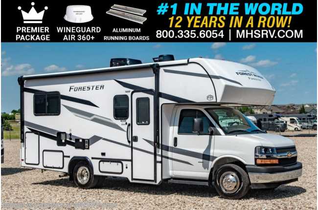 2026 Forest River Forester LE 2351A W/ Winegard, Premier Pkg., Alum. Running Boards. &amp; Much More