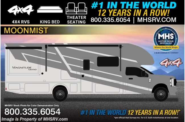 2026 Thor Motor Coach Magnitude Grand R36 4x4 330HP Diesel Super C W/ King Bed, Bunk Beds, Theater Seats, Ext. Kitchen &amp; More
