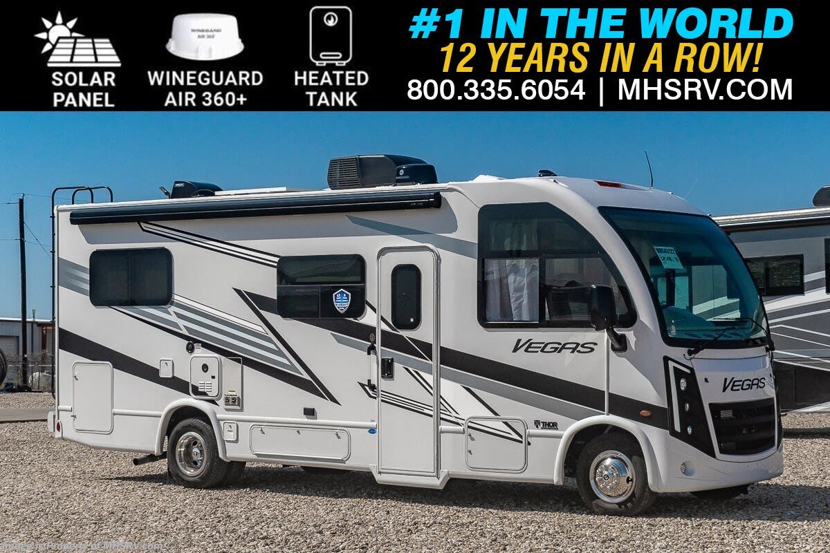 2025 Thor Motor Coach Vegas 24.1 RV W/ Winegard, Heated Tanks, Solar  &amp; More