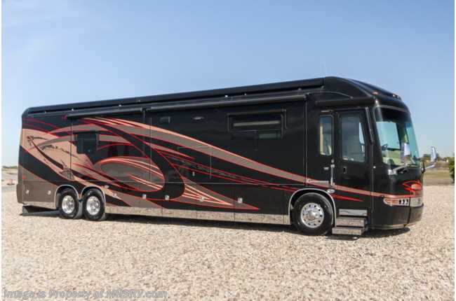 2015 Entegra Coach Cornerstone 45B Bath &amp; 1/2 RV W/ Fireplace, Aqua-Hot, 12.5KW Gen., 600HP Engine, King Bed &amp; More