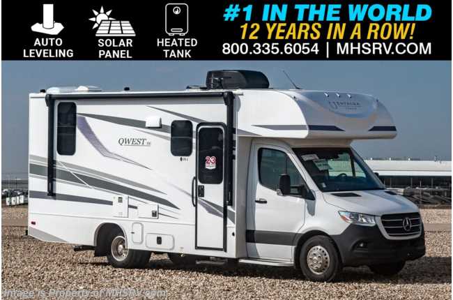 2025 Entegra Coach Qwest SE 24L Diesel Sprinter W/ Hydraulic Auto Leveling, Solar &amp; Much More