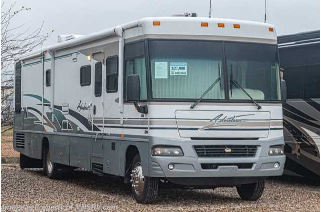 2004 Winnebago Adventurer 37B RV W/ Oven, W/D, HWH Jacks, Onan Gen., Ext. Entertainment &amp; More