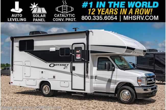 2026 Entegra Coach Odyssey SE 22TF W/ Catalytic Converter Protection, Solar, Auto Leveling Jacks,  Customer Value Pkg. &amp; Much More