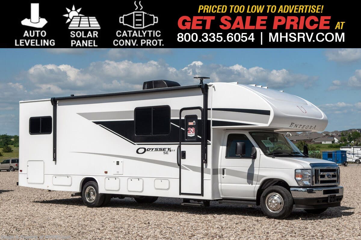 2026 Entegra Coach Odyssey SE 31FF Bunk Model RV W/ Catalytic Converter Protection, Solar, Auto Leveling,  Customer Value Pkg. &amp; Much More