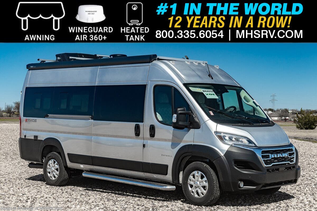 2025 Entegra Coach Ethos 20E RAM® ProMaster RV W/ Awning, Winegard, Heated Tanks, &amp; More