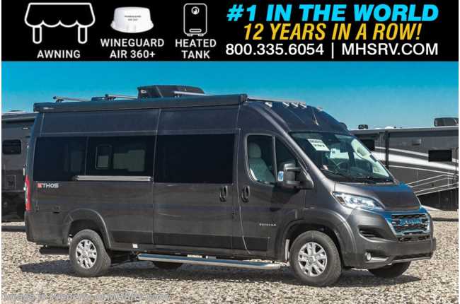 2025 Entegra Coach Ethos 20T RV W/ RAM® ProMaster, King Bed Conversion, Awning, Winegard, Heated Tanks &amp; More