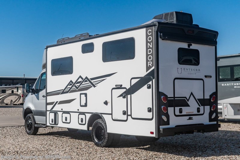 Entegra Rear Rv 2025 Entegra Coach Condor 23S All-Wheel Drive (AWD) Luxury B+ W ...
