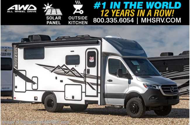 2025 Entegra Coach Condor 23S All-Wheel Drive (AWD) Luxury B+ W/ Outdoor Kitchen, Rear Awning, Solar, Lithium Battery, Cab TV &amp; More