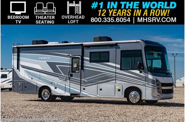 2025 Entegra Coach Vision XL 31UL W/ King Bed, OH Loft, Farmhouse, Theater Seats &amp; More