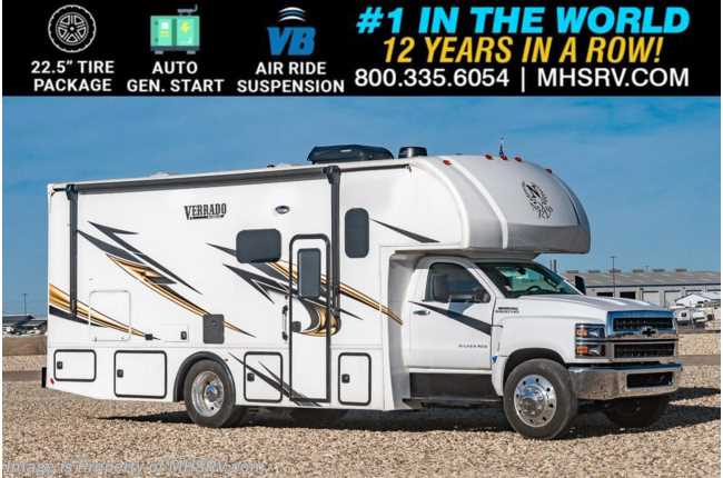 2025 Nexus Verrado 30S Super C W/ 22.5&quot; Tire Pkg., Rear Air Ride Suspension, Roof Ladder, Outside Entertainment &amp; More