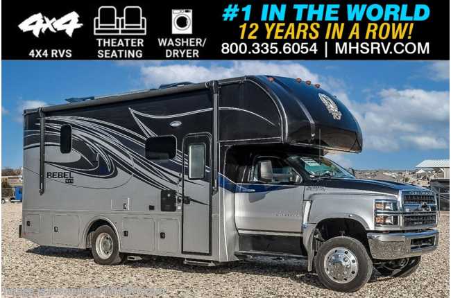 2025 Nexus Rebel 28R 4x4 Super C W/ Mobileye, W/D, Theater Seats, Oven, Solar, Comfort Pkg. &amp; More