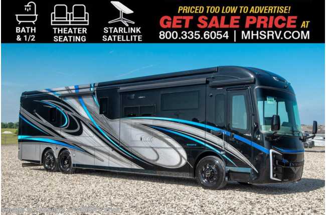 2026 Entegra Coach Cornerstone Reserve 45D Bath &amp; 1/2 RV W/ Starlink, Lithionics System, Theater Seats, Garmin System, Freightliner Chassis &amp; More