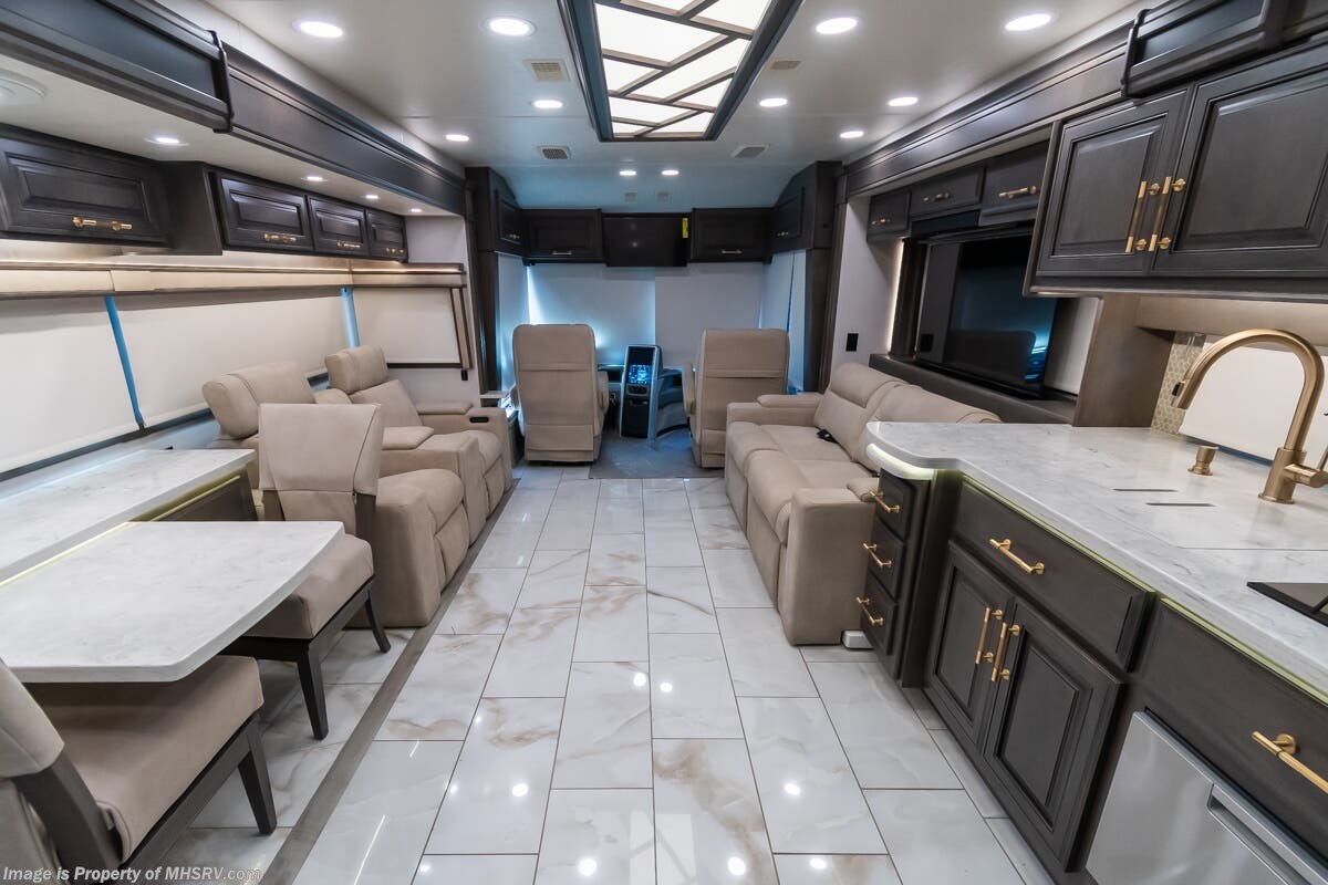 2026 Entegra Coach Cornerstone 45D - New Diesel Pusher For Sale by Motor Home Specialist in Alvarado, Texas features Theater Seating, Bath & 1/2, Recliner(s)