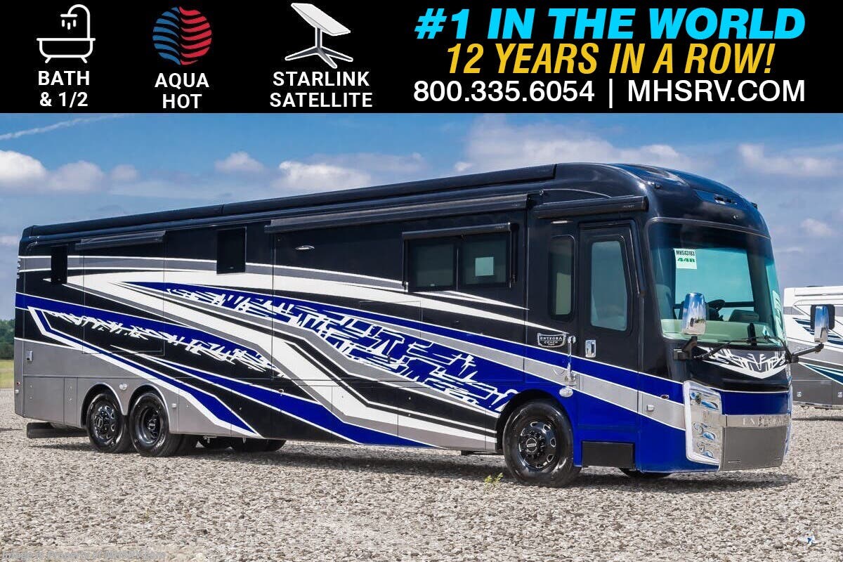 2026 Entegra Coach Aspire 44R Bath &amp; 1/2 Bunk Model RV W/ Aqua-Hot, Starlink &amp; More