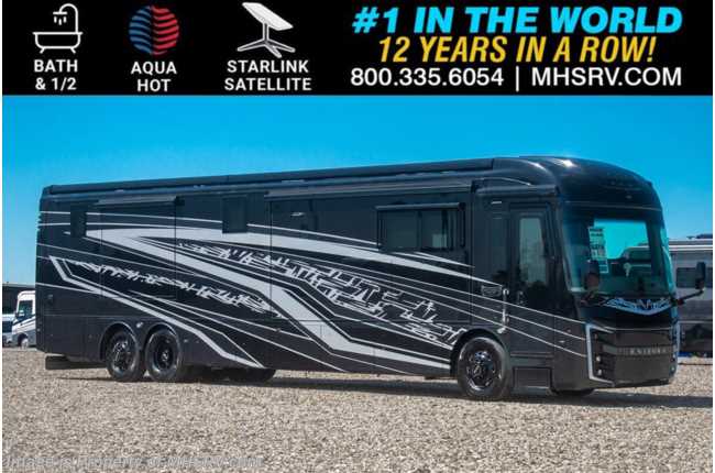 2026 Entegra Coach Aspire 44R Bath &amp; 1/2 Bunk Model RV W/ Aqua-Hot, Starlink, Solar &amp; More