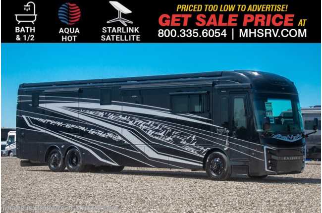 2026 Entegra Coach Aspire 44R Bath &amp; 1/2 Bunk Model RV W/ Aqua-Hot, Starlink, Solar &amp; More