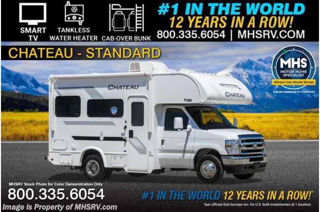 2026 Thor Motor Coach Chateau 19Z W/  Smart TV, Tankless Water Heater &amp; Much More